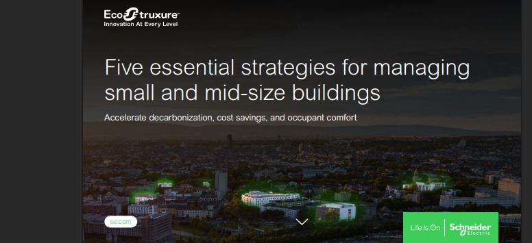 Five essential strategies for managing small and mid-size buildings