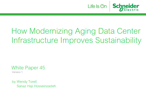 How Modernizing Aging Data Center Infrastructure Improves Sustainability