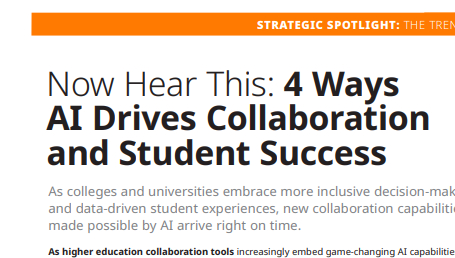 4 Ways AI Drives Collaboration and Student Success