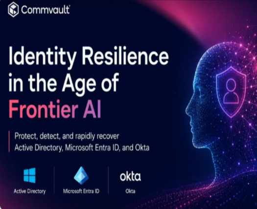 Identity Under Attack. Take Back Control with Commvault Identity Resilience, Now Supporting Okta