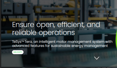 Ensure open, efficient, and reliable operations TeSysTM Tera