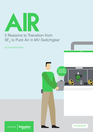 5 Reasons to Transition form SF6 to Pure Air in MV Switchgear